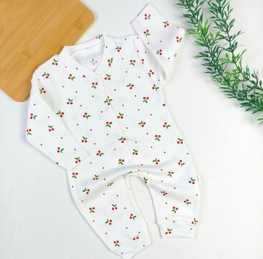 Baby Print Romper Collection - Ribbed Cotton One Piece