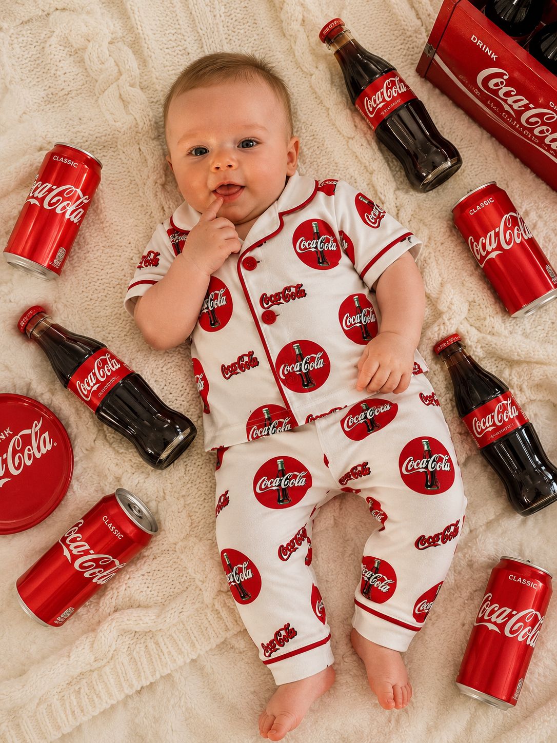 Sweet Dreams Pyjama Set – Cartoon Chase Print
