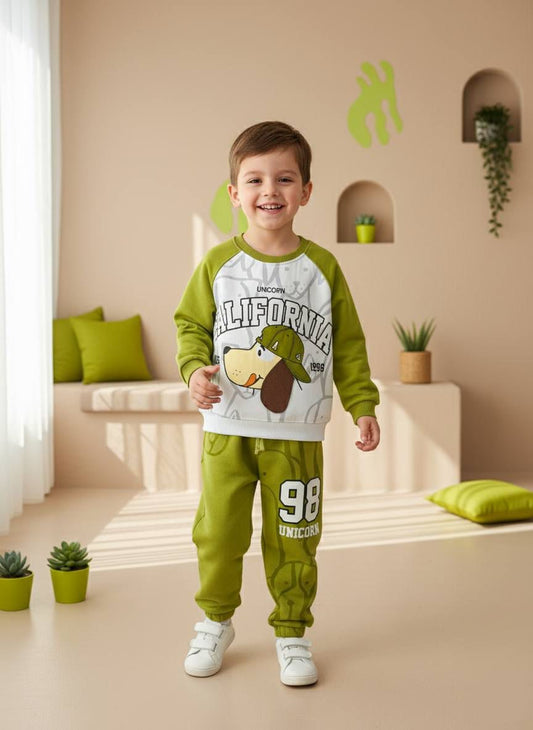 California Kids 1998 Raglan Tracksuit Set