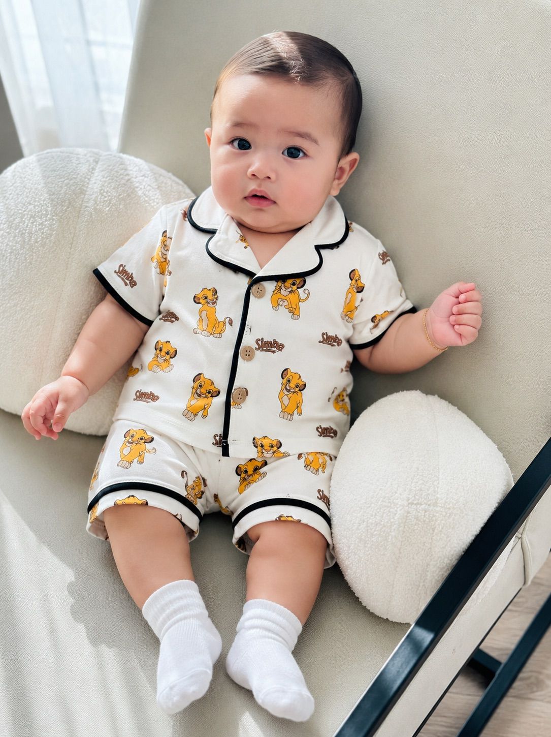 Sweet Dreams Pyjama Set – Cartoon Chase Print