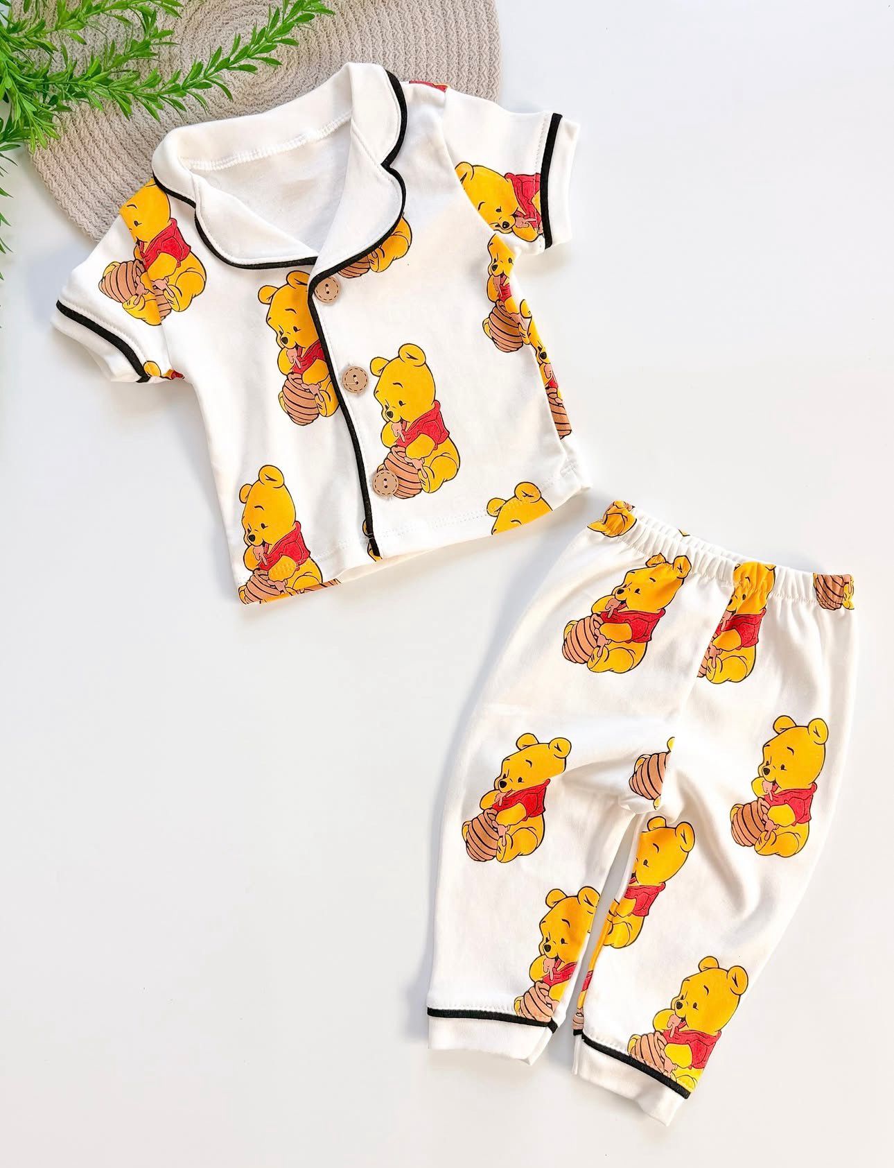 Sweet Dreams Pyjama Set – Cartoon Chase Print