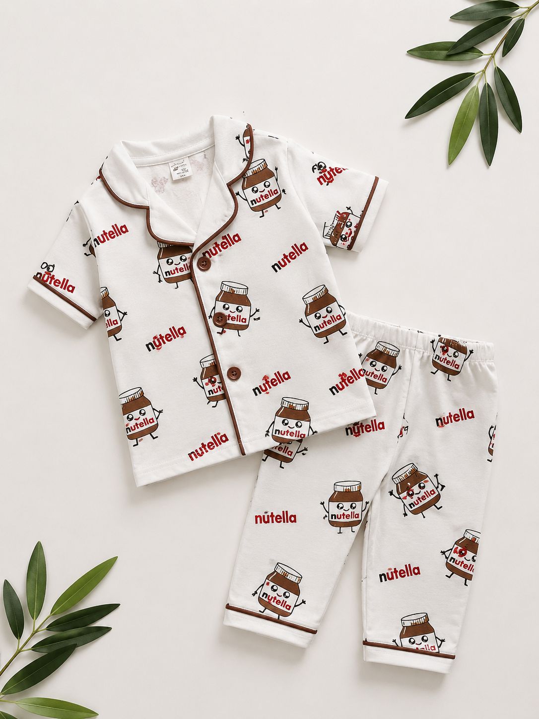 Sweet Dreams Pyjama Set – Cartoon Chase Print