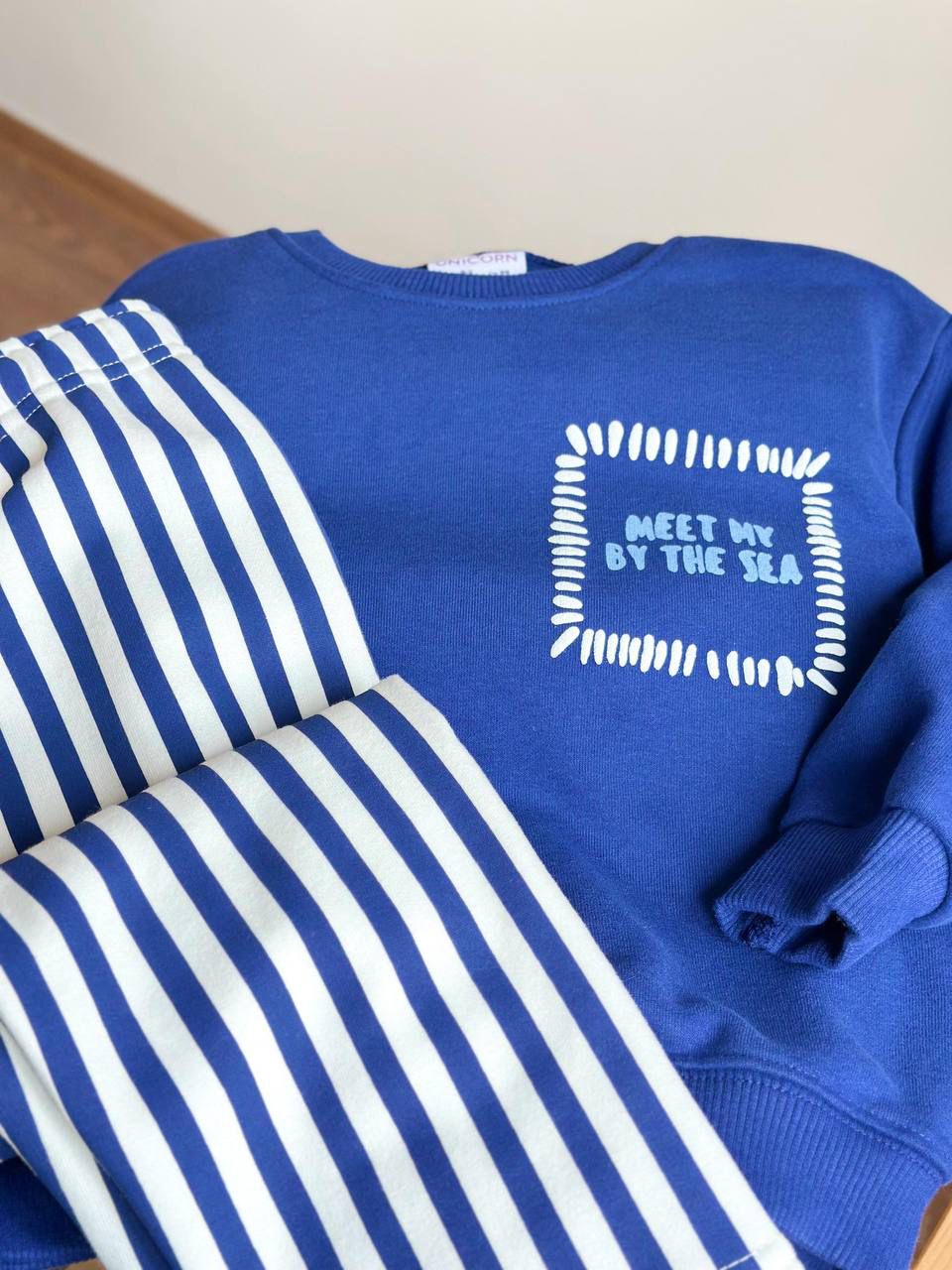 Meet Me By The Sea Kids Tracksuit Set