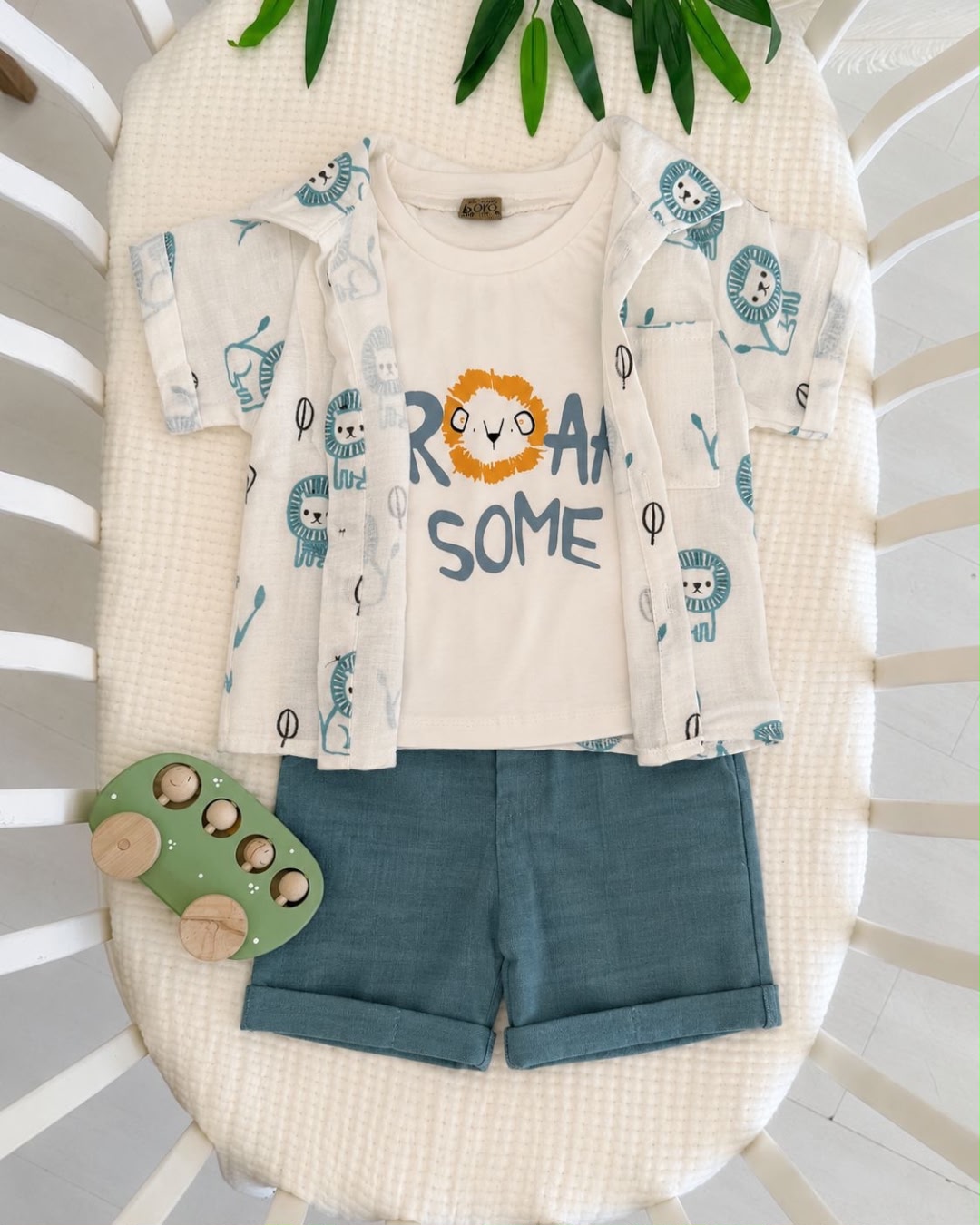 Roarsome Lion 3-Piece Summer Set