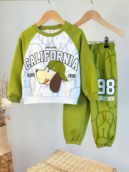 California Kids 1998 Raglan Tracksuit Set