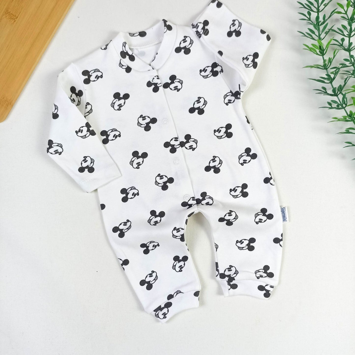 Baby Print Romper Collection - Ribbed Cotton One Piece
