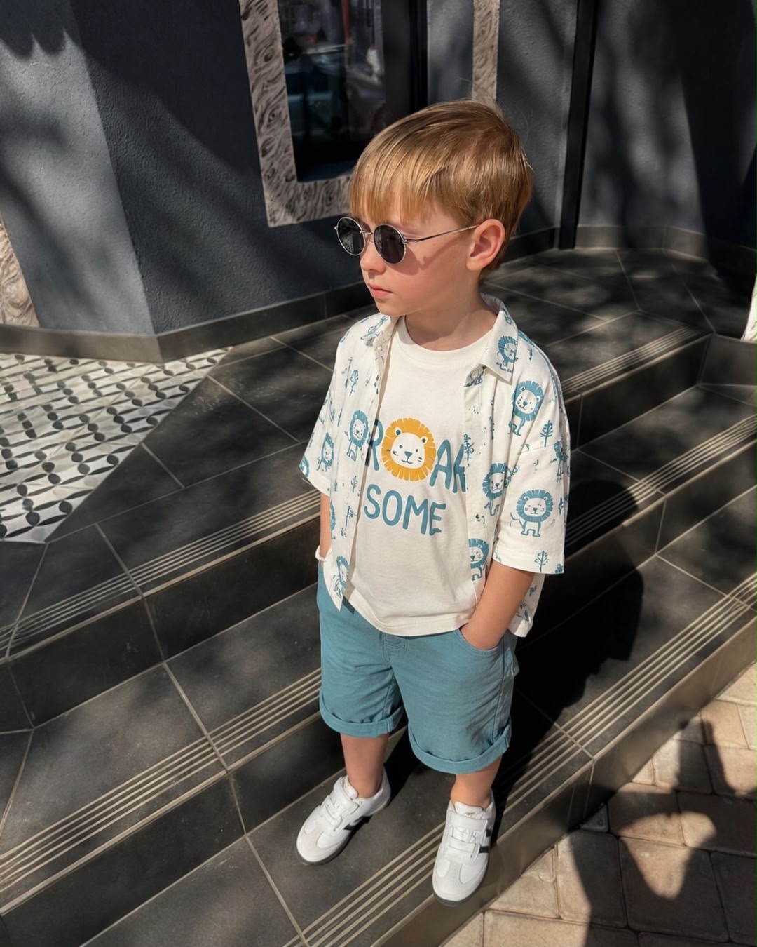 Roarsome Lion 3-Piece Summer Set